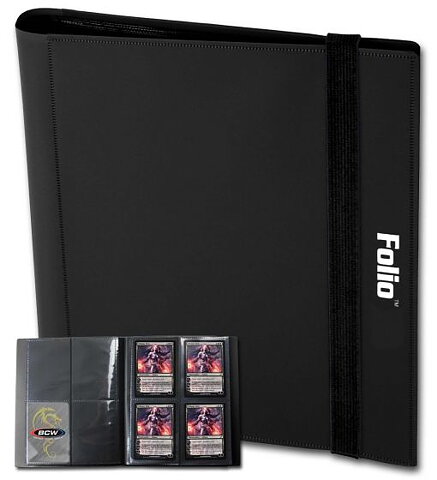 BCW FOLIO Album för 160 st kort - Svart (1 st)