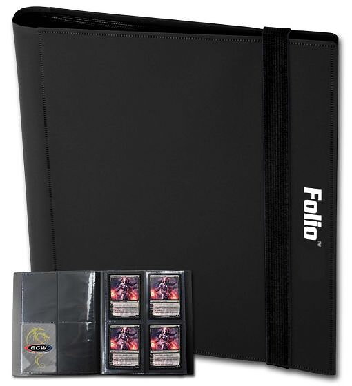 BCW FOLIO Album för 160 st kort - Svart (1 st)