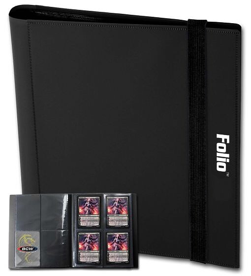 BCW FOLIO Album för 160 st kort - Svart (1 st)