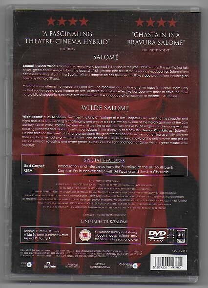 Salomé & Wilde Salome DVD 2-disc
