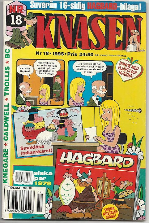 Knasen 1995 Nr 18 VG/FN