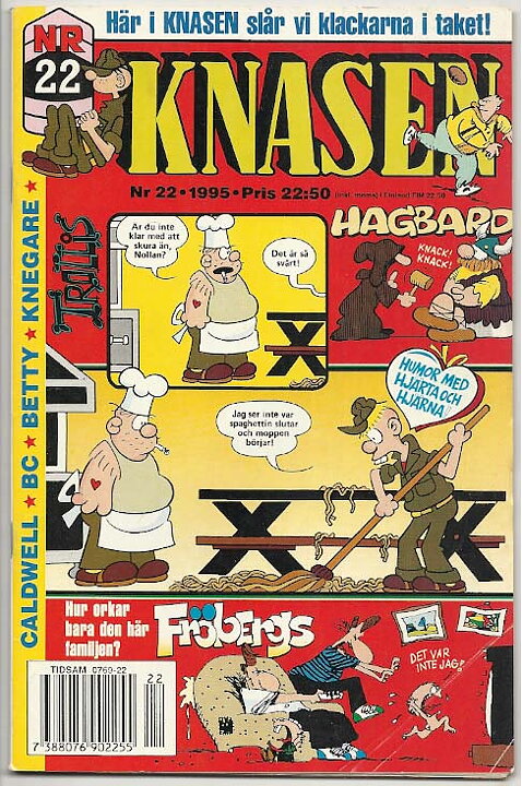 Knasen 1995 Nr 22 VG-