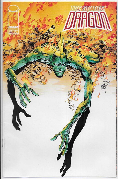 Savage Dragon # 32 VF/NM