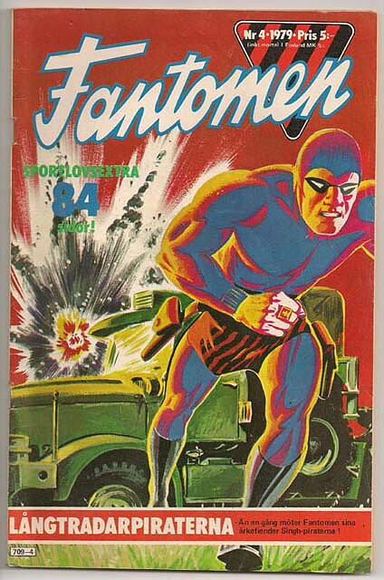 Fantomen 1979 Nr 4 VG/FN