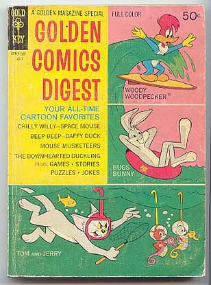 Golden Comics Digest # 3 VG