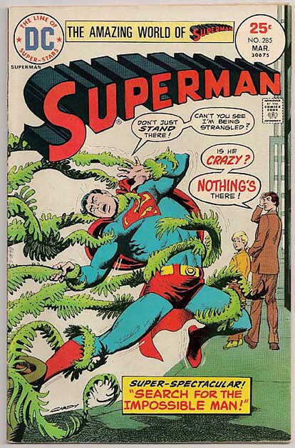 Superman # 285 FN Prislapp