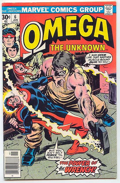 Omega The Unknown # 6 VF
