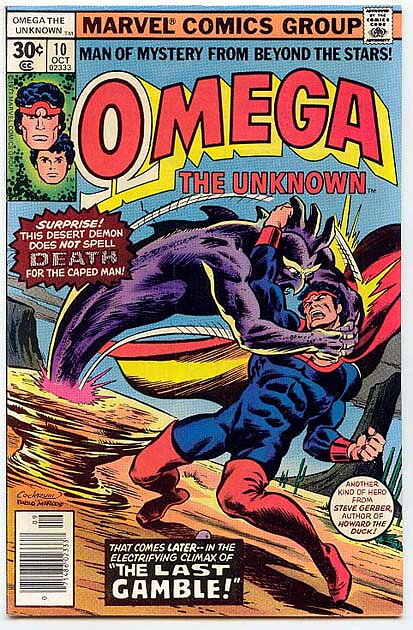 Omega The Unknown # 10 VF/NM