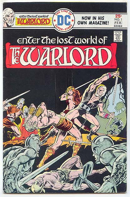 Warlord # 1 FN- 1st Issue