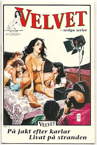 Velvet - Sexiga Serier 1991 Nr 2 NM Ny 