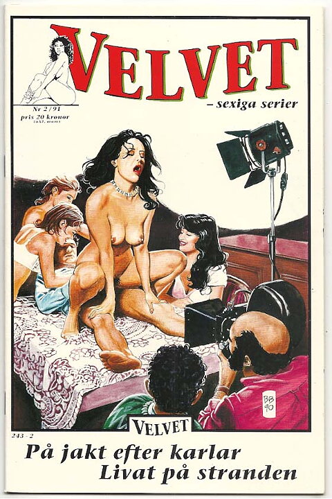 Velvet - Sexiga Serier 1991 Nr 2 NM Ny 