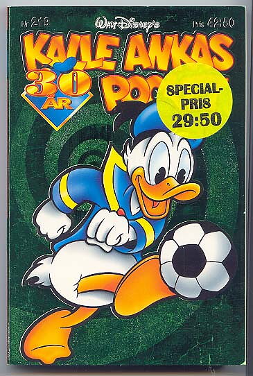 Kalle Ankas Pocket Nr 219 FN/VF 1:a Upplaga