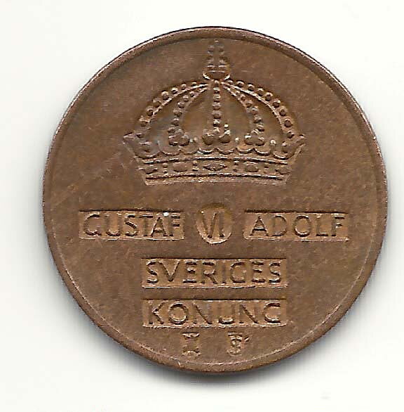 2 öre 1959 klump i 2:an 1+