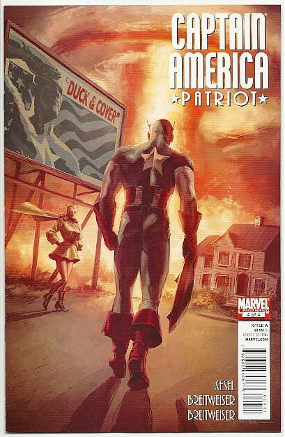 Captain America: Patriot # 4 NM Ny Import
