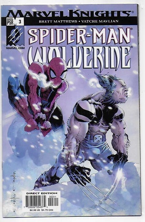 Spider-Man and Wolverine # 3 NM-