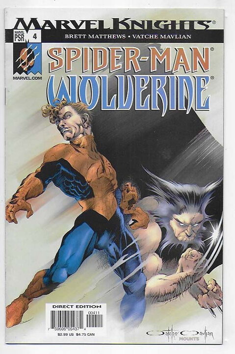 Spider-Man and Wolverine # 4 NM-
