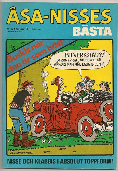 Åsa-Nisses Bästa 1977 Nr 5 FN/VF