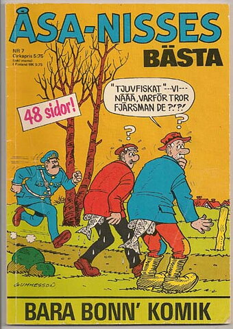 Åsa-Nisses Bästa 1977 Nr 7 VG