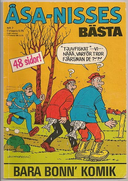 Åsa-Nisses Bästa 1977 Nr 7 VG