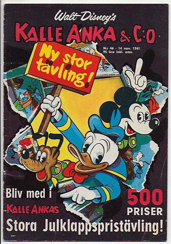 Kalle Anka & C:O 1961 Nr 46 VG