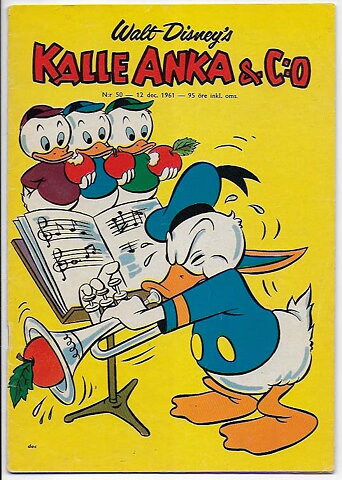Kalle Anka & C:O 1961 Nr 50 VG