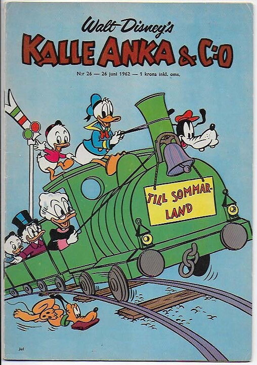 Kalle Anka & C:O 1962 Nr 26 VG