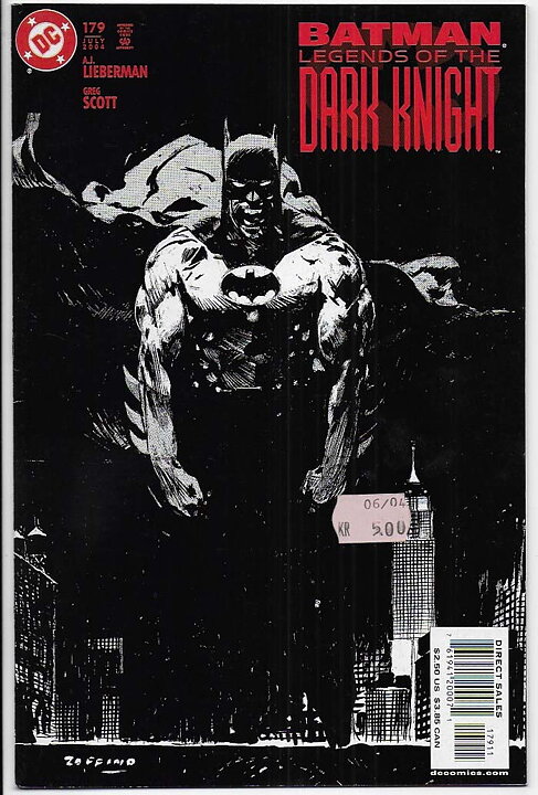 Batman: Legends of The Dark Knight # 179 VF/NM Prislapp