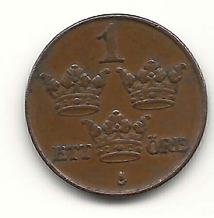 1 öre 1926 nära 1+