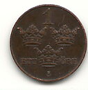 1 öre 1913 1/1+