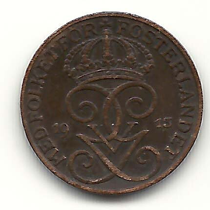 1 öre 1913 1/1+