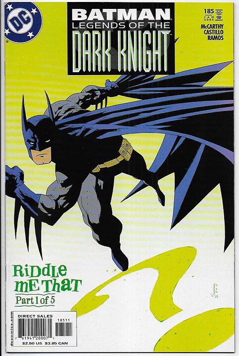Batman: Legends of The Dark Knight # 185 NM-