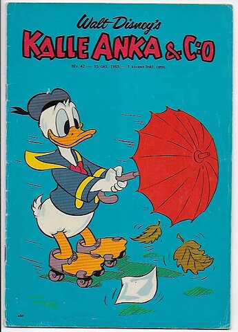 Kalle Anka & C:O 1963 Nr 42 VG-