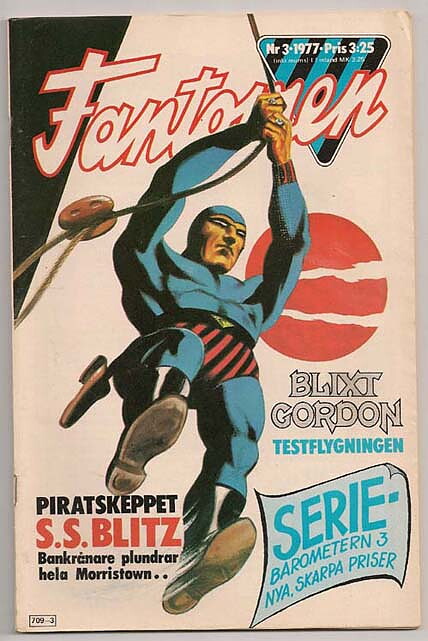 Fantomen 1977 Nr 3 FN+