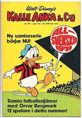 Kalle Anka & C:O 1971 Nr 14 FN