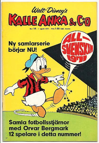 Kalle Anka & C:O 1971 Nr 14 FN