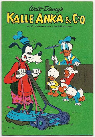 Kalle Anka & C:O 1971 Nr 36 FN-