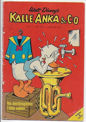 Kalle Anka & C:O 1964 Nr 41 GD+