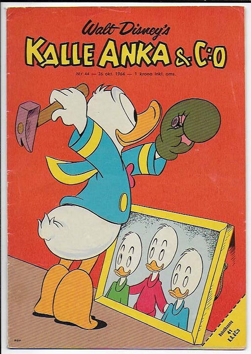 Kalle Anka & C:O 1964 Nr 44 VG