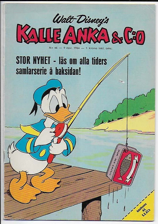 Kalle Anka & C:O 1964 Nr 46 VG-