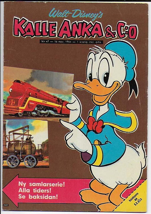 Kalle Anka & C:O 1964 Nr 47 VG