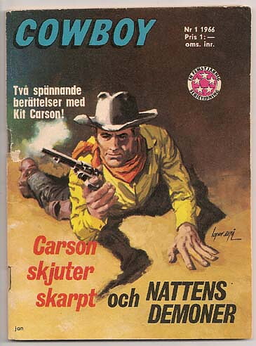 Cowboy 1966 Nr 1 GD/VG