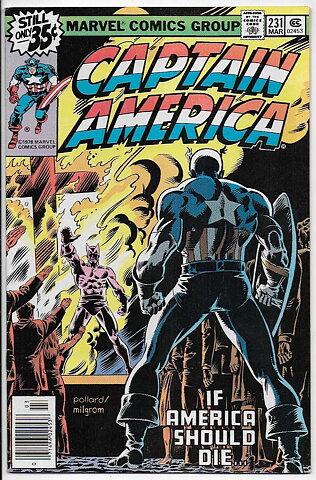 Captain America # 231 VF