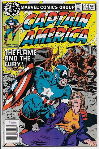 Captain America # 232 VF