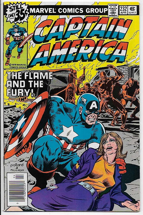 Captain America # 232 VF