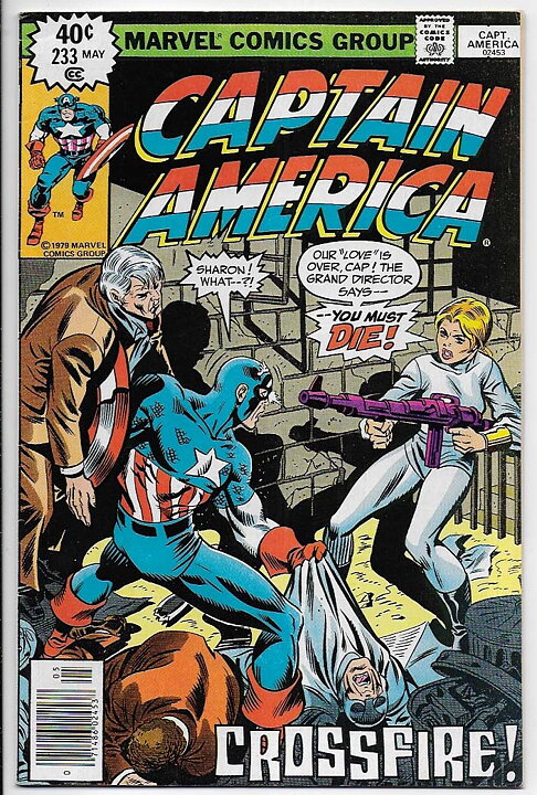 Captain America # 233 VF-