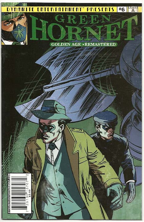 Green Hornet: Golden Age Re-Mastered # 6 NM Ny Import