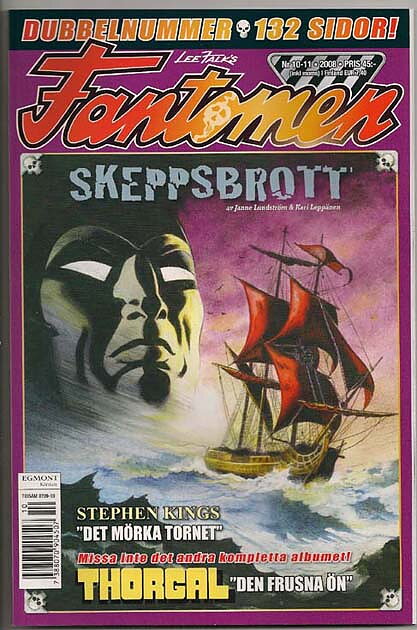Fantomen 2008 Nr 10/11 NM Ny Oläst