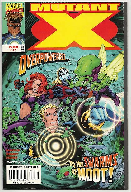 Mutant X # 2 Cover B VF-NM