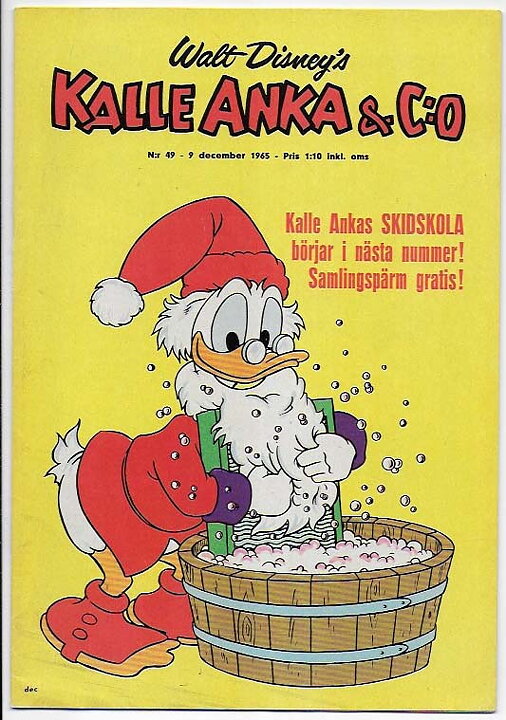 Kalle Anka & C:O 1965 Nr 49 FN/VF