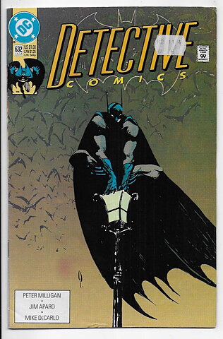 Detective Comics # 632 VF Prislapp